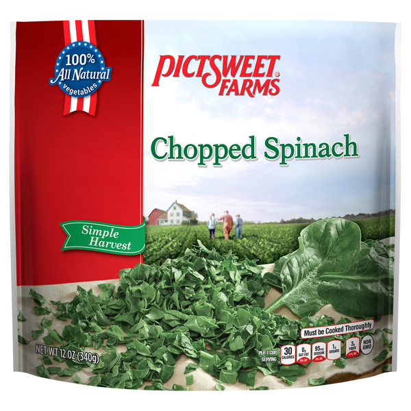 Frozen Produce Pictsweet Farms Spinach, Chopped hero