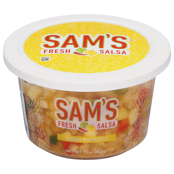 Sam's Fresh Salsa Salsa, Mango Pineapple hero