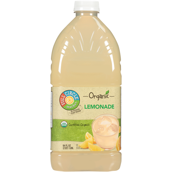 Refrigerated Full Circle Lemonade Organic hero