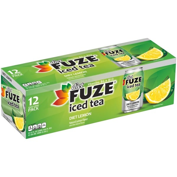 Tea FUZE Diet Lemon Black Iced Tea hero