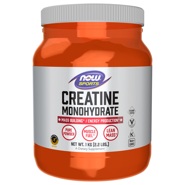 Vitamins & Supplements NOW Creatine Monohydrate Powder hero