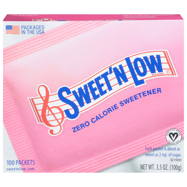 Grains, Rice & Dried Goods Sweet'N Low Sweetener, Zero Calorie hero