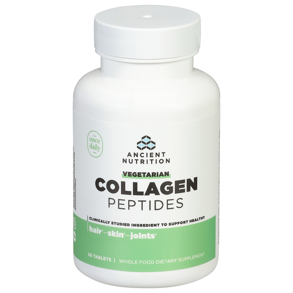 Vitamins & Supplements Ancient Nutrition Collagen Peptides, Vegetarian, Tablets hero