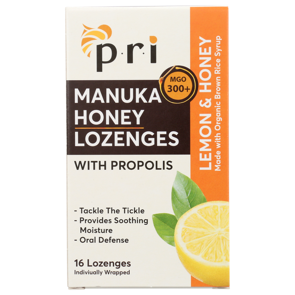 Pri Pacific Resources International Manuka Honey Propolis Lozenges hero