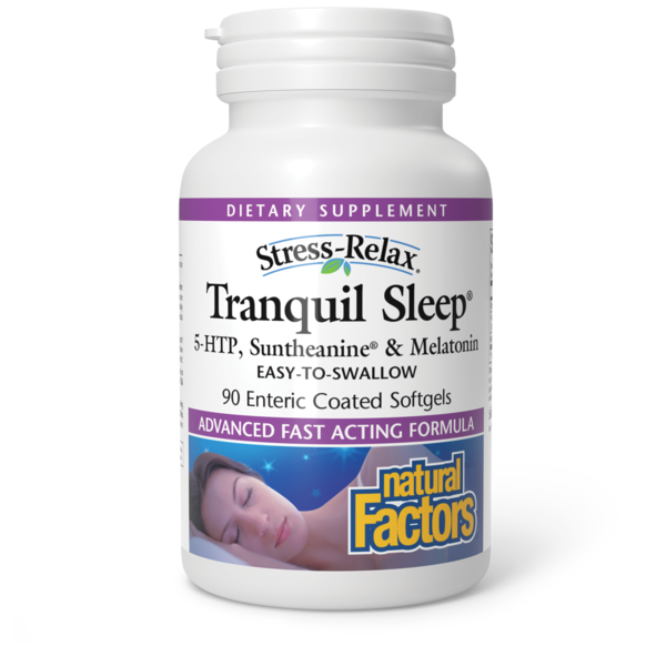 Stress & Sleep Aids Natural Factors Tranquil Sleep® hero