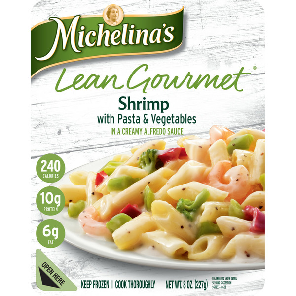 Frozen Meals Michelina's Shrimp w/Pasta & Vegetables hero