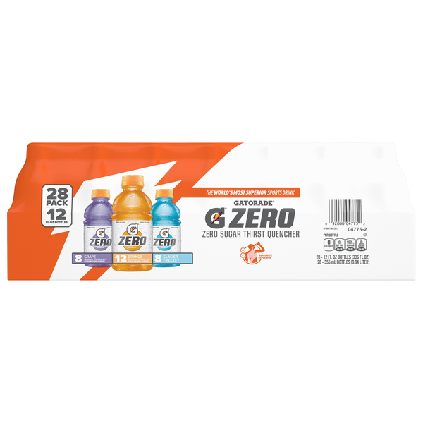 Energy & Sports Drinks Gatorade Thirst Quencher, Assorted, Zero Sugar hero