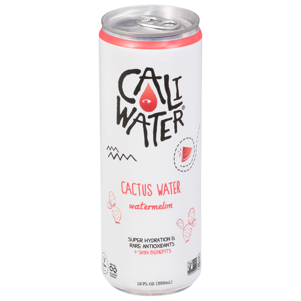 Water, Seltzer & Sparkling Water Caliwater Cactus Water, Watermelon hero