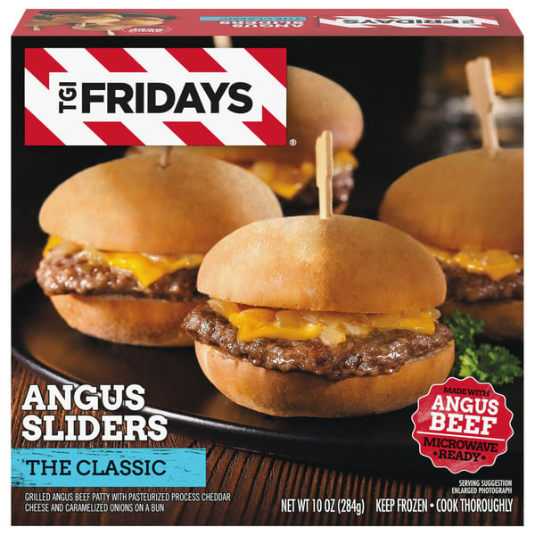 Frozen Appetizers & Sides TGI Fridays The Classic Angus Sliders hero