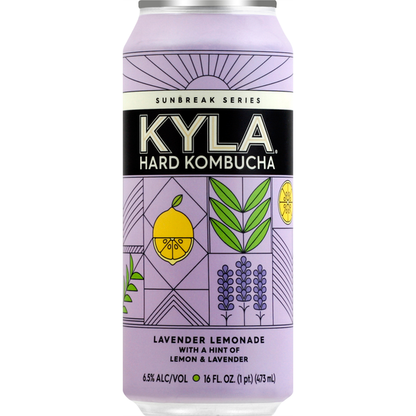 Beers & Coolers Kyla Hard Kombucha, Lavender Lemonade hero