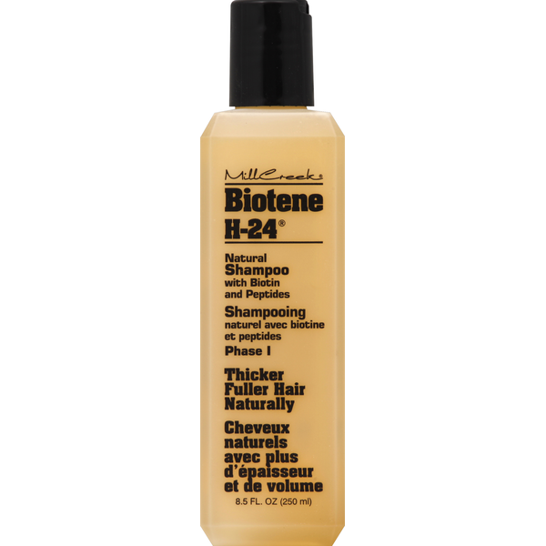 Hair Care Mill Creek Shampoo, Biotene H-24, Phase I hero