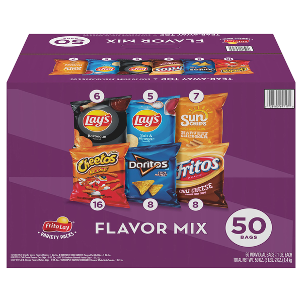 Chips & Pretzels Frito Lay Snacks, Flavor Mix hero