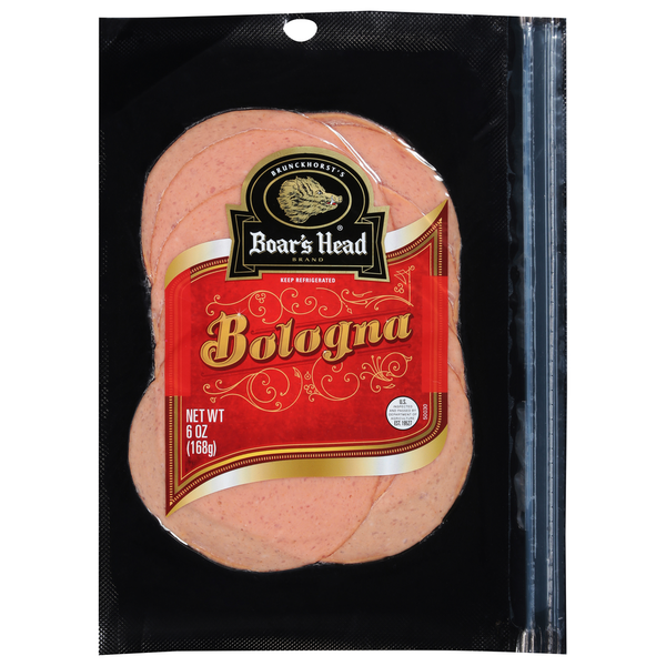 Lunch Meat Boar's Head Bologna hero