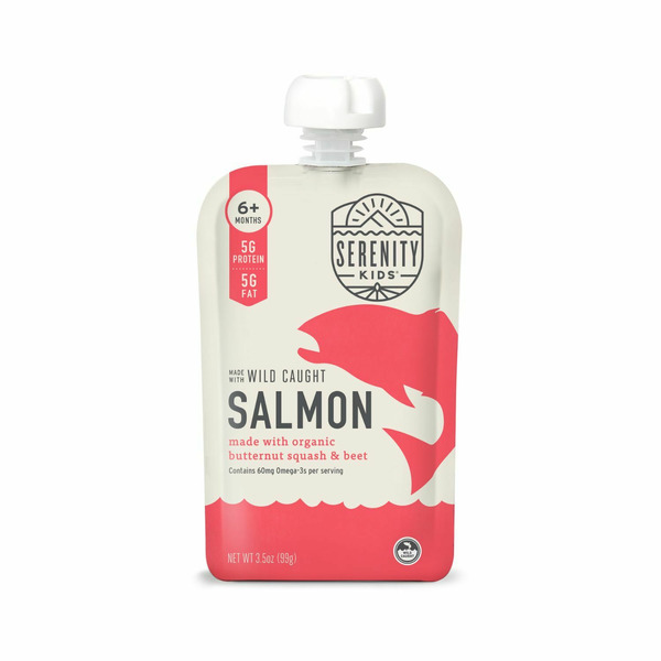 Baby Food & Formula Serenity Kids Wild Caught Salmon hero