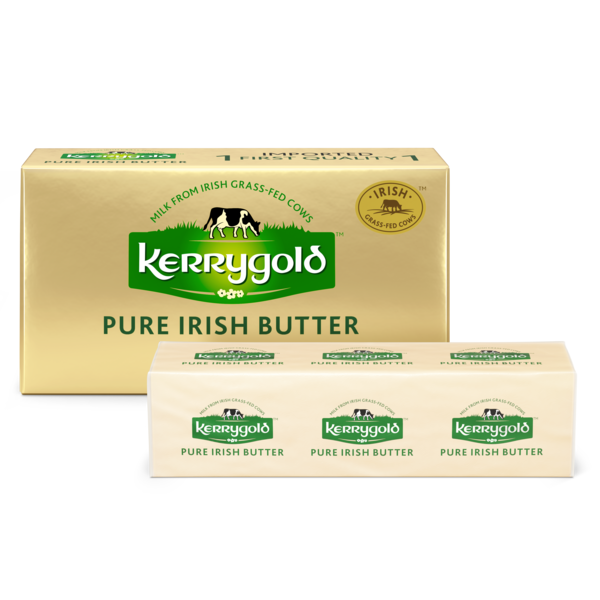 Butter Kerrygold Grass-Fed Salted Butter Sticks hero