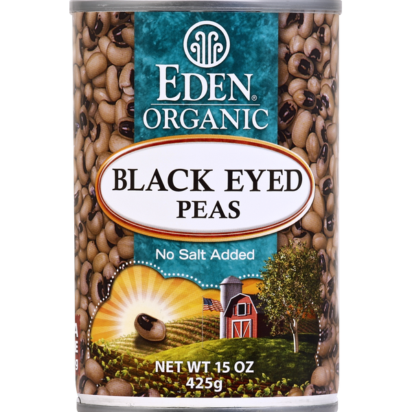 Canned & Jarred Vegetables Eden Foods Black Eyed Peas, No Salt Added hero