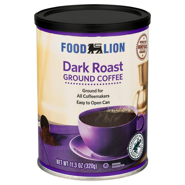 Coffee Food Lion Coffee, Ground, Dark Roast hero