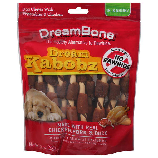 More Household DreamBone Dog Chews, with Vegetables & Chicken hero