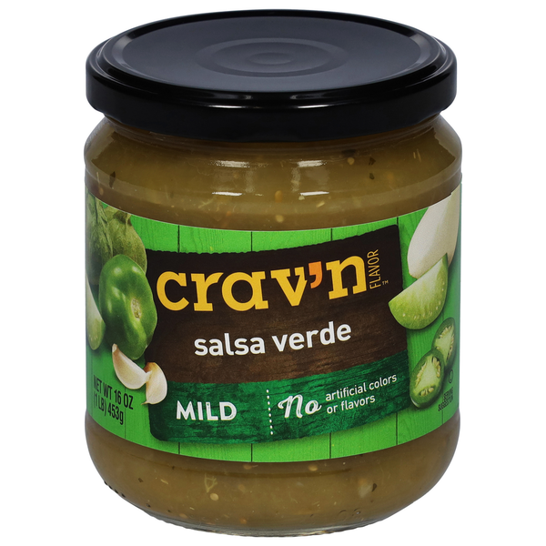 Crav'n Flavor Salsa Verde, Mild hero