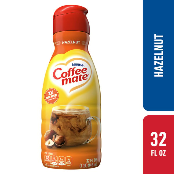 Holiday Items Coffee mate Hazelnut Liquid Coffee Creamer hero