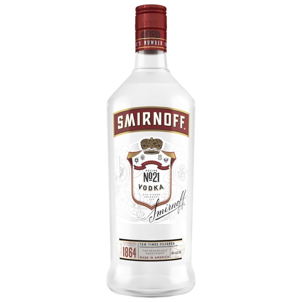 Vodka Smirnoff No. 21 80 Proof Vodka hero