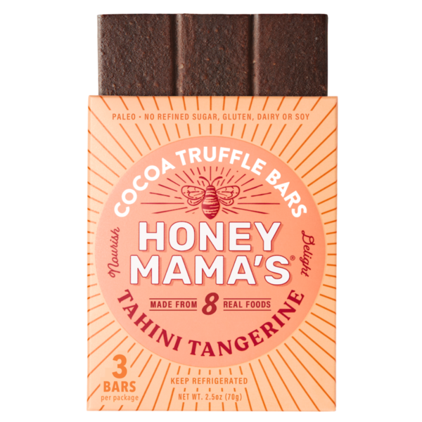 Candy & Chocolate Honey Mama's Cocoa Truffle Bar, Tahini Tangerine hero