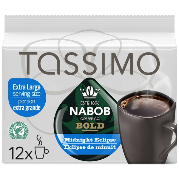 Coffee TASSIMO Nabob Bold Midnight Eclipse Coffee Single Serve T-Discs hero