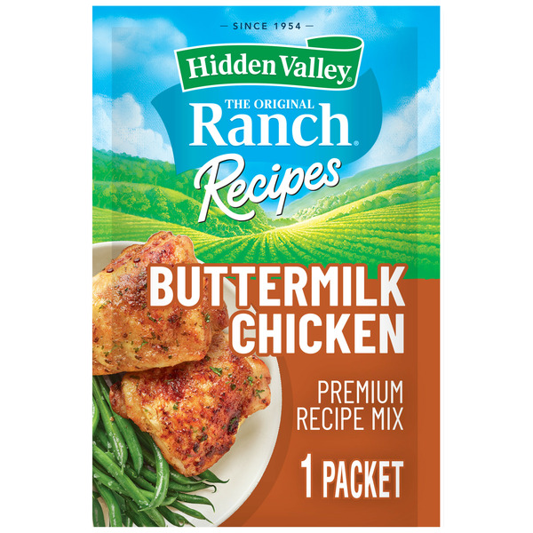 Hidden Valley Ranch Recipes Buttermilk Chicken Premium Recipe Mix hero