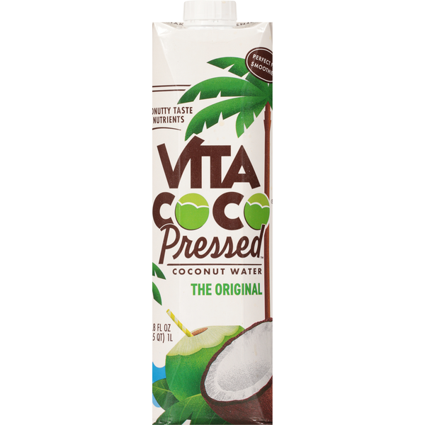 Water, Seltzer & Sparkling Water Vita Coco Pressed Coconut Water, Pressed Coconut hero