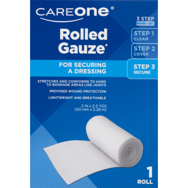 First Aid CareOne Rolled Gauze hero