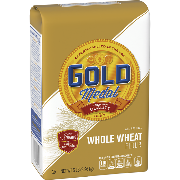 Baking Ingredients Gold Medal All Natural Whole Wheat Flour hero