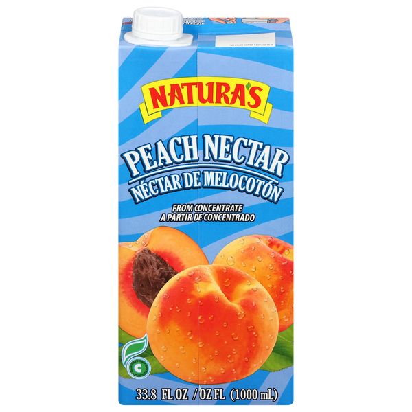 Natura's Nectar, from Concentrate, Peach hero