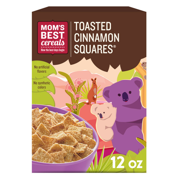 Cereal Mom's Best Toasted Cinnamon Squares Cereal hero