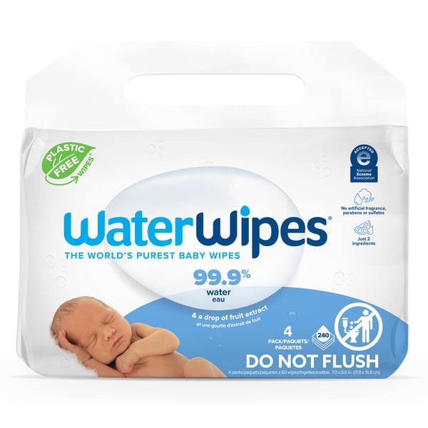 Paper Goods WaterWipes Original Baby Wipes, Fragrance-Free & Hypoallergenic hero