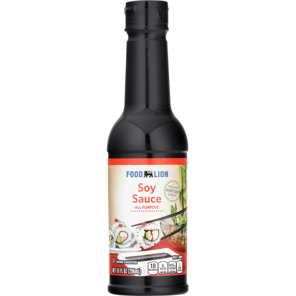 Asian Foods Food Lion Soy Sauce, All-Purpose hero