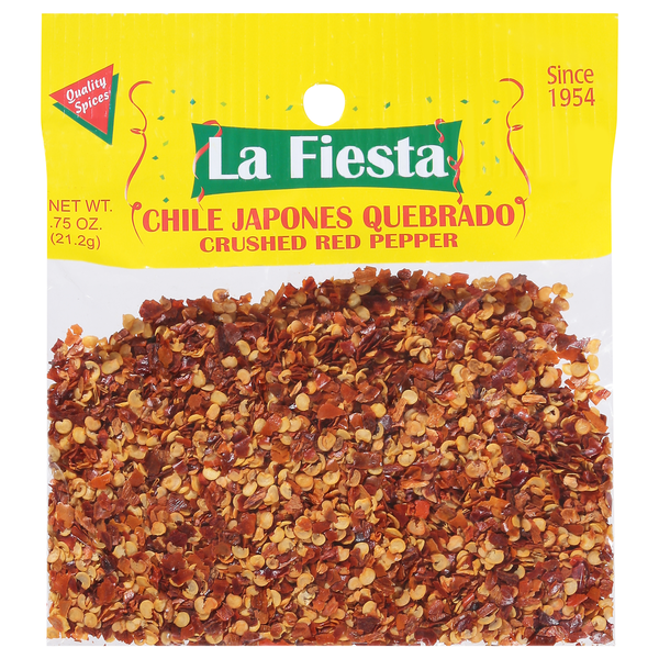 Spices & Seasonings La Fiesta Red Pepper, Crushed hero