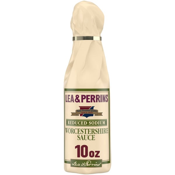 Condiments Lea & Perrins Worcestershire Sauce with Reduced Sodium hero