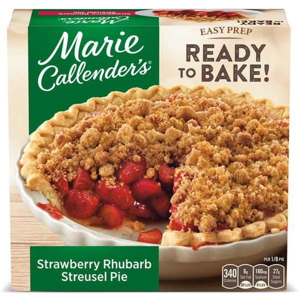 Frozen Dessert Marie Callender's Strawberry Rhubarb Streusel Pie Frozen Dessert hero