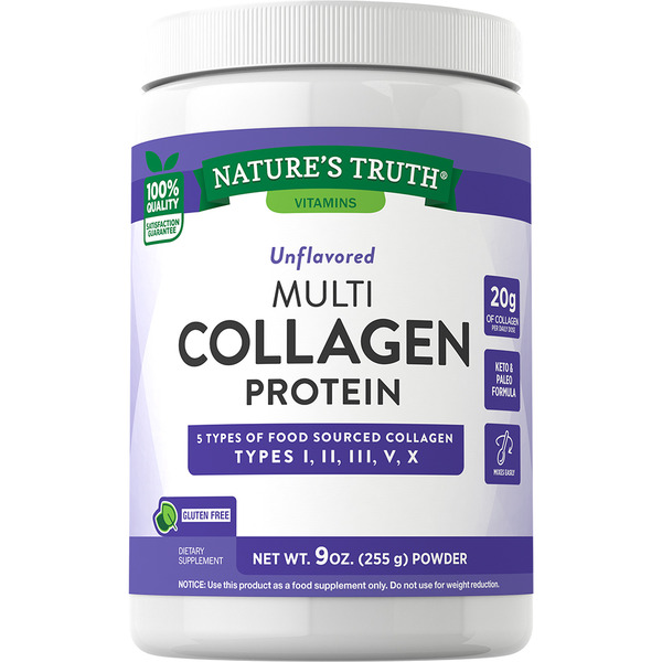 Vitamins & Supplements Nature's Truth Multi Collagen Protein Complex Powder hero