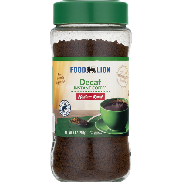 Coffee Food Lion Coffee, Instant, Medium Roast, Decaf hero