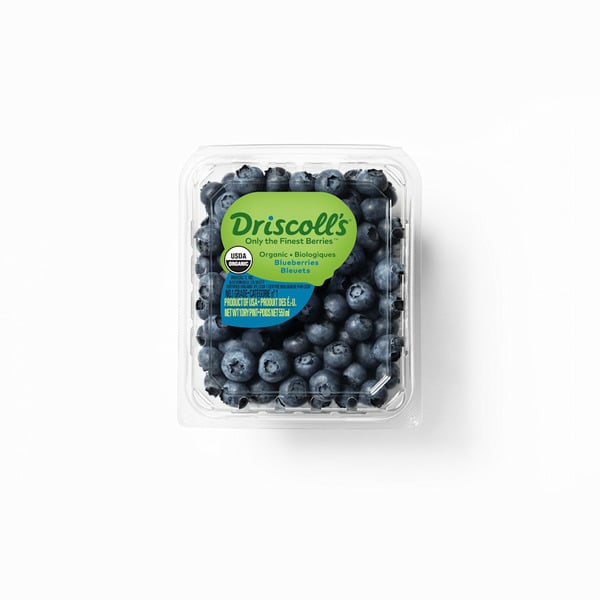 Fresh Fruits Driscoll's Organic Blueberries hero