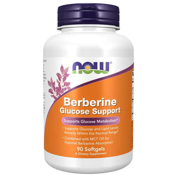 Dietary Supplements NOW Berberine Glucose Support hero