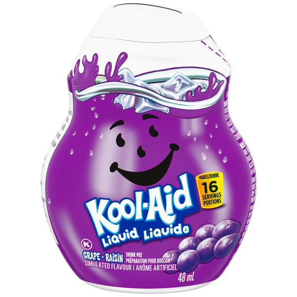 Cocoa & Drink Mixes Kool-Aid Grape Liquid Drink Mix hero