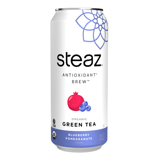 Soft Drinks Steaz Antioxidant Brew Tea, Blueberry Pomegranate hero