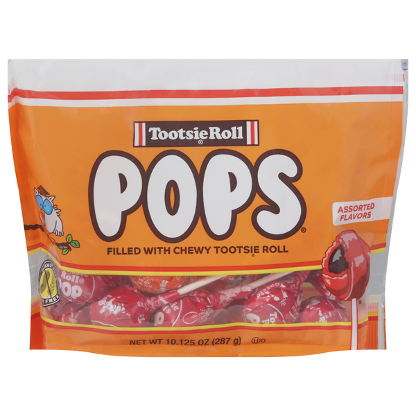 Candy & Chocolate Tootsie Roll Pops, Assorted Flavors hero