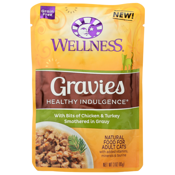 Cat Food & Care Wellness Healthy Indulgence Gravies hero