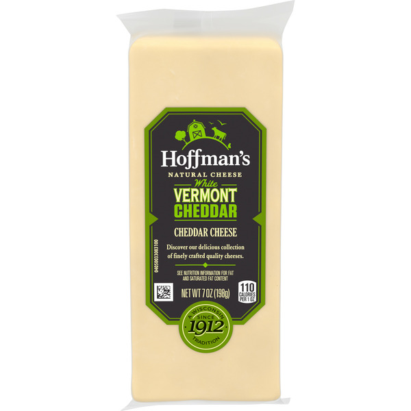 Packaged Cheese HOFFMAN’S Vermont White Cheddar Cheese hero