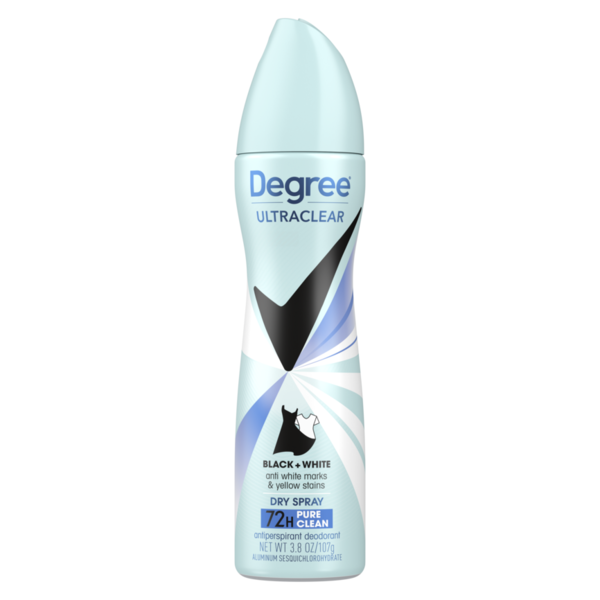 Degree Antiperspirant Dry Spray Pure Clean hero