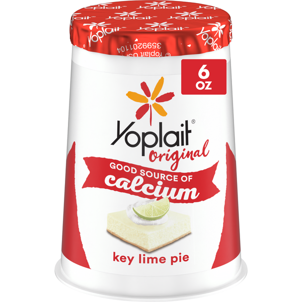 Yogurt Yoplait Original Low Fat Key Lime Pie Yogurt Cup hero