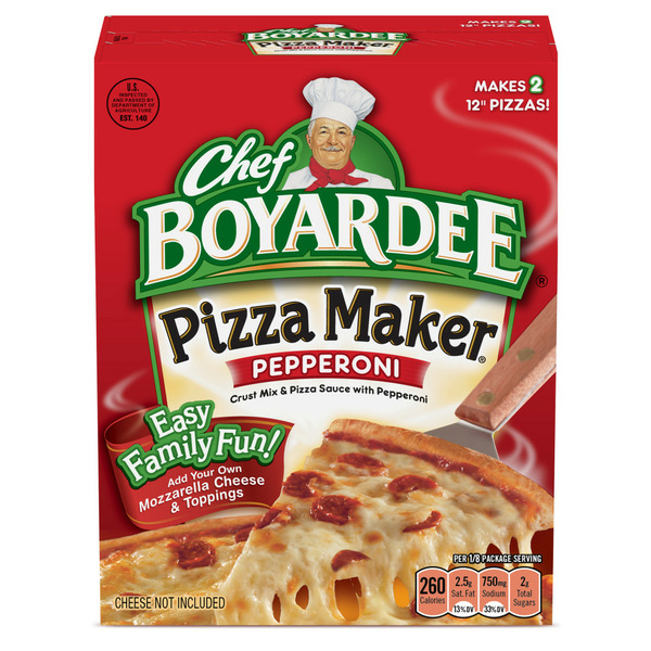 Pasta Sauce Chef Boyardee Pepperoni Pizza Maker hero